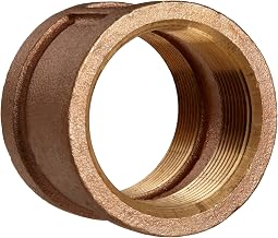 Brass Pipe Fitting, Coupling, Class 125, 1-1/2" NPT Female