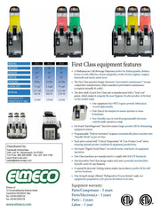 FCM-3 Millennium Granita Slush Machine by Elmeco – Pack of 3, Model F32ELME1GNNASN