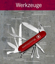Fieldmaster Taschenmesser mit Gravur I Geschenk für Männer zum Geburtstag I Messer by Victorinox – Stainless Steel, Silver, Model fieldmaster_gravur