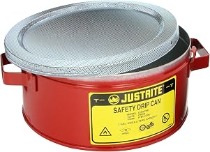Justrite 10376 Steel Drip Can