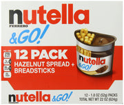 Ferrero Go Hazelnut Spread and s by Nutella – 22 Ounce, Model 826167
