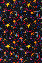 Fluorescent Have A Blast 4' x 6' Area Rug by Joy Carpets – 4' x 6' (Rectangular), Nylon, Fluorescent, Model 469N