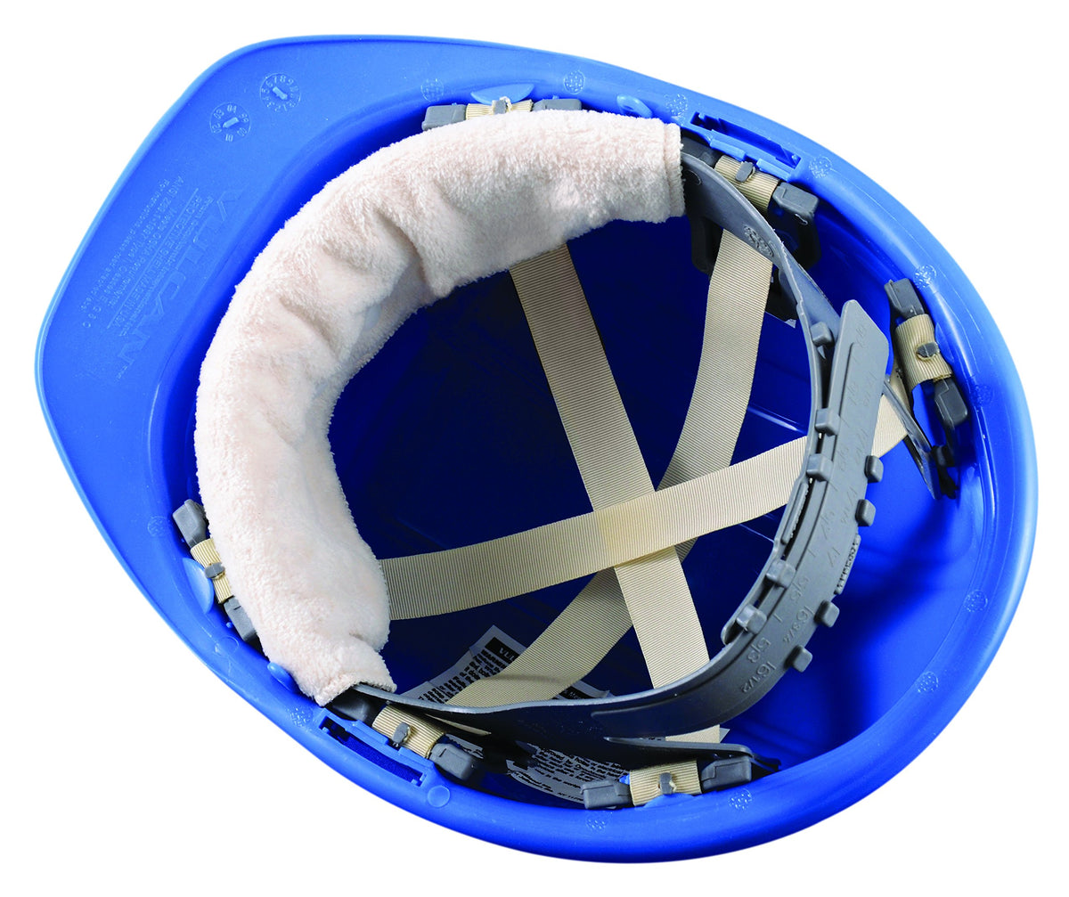 OccuNomix Beige / Pack of 20 / Terry Toppers Snap On Hard Hat Sweatband Hard Hat Accessories