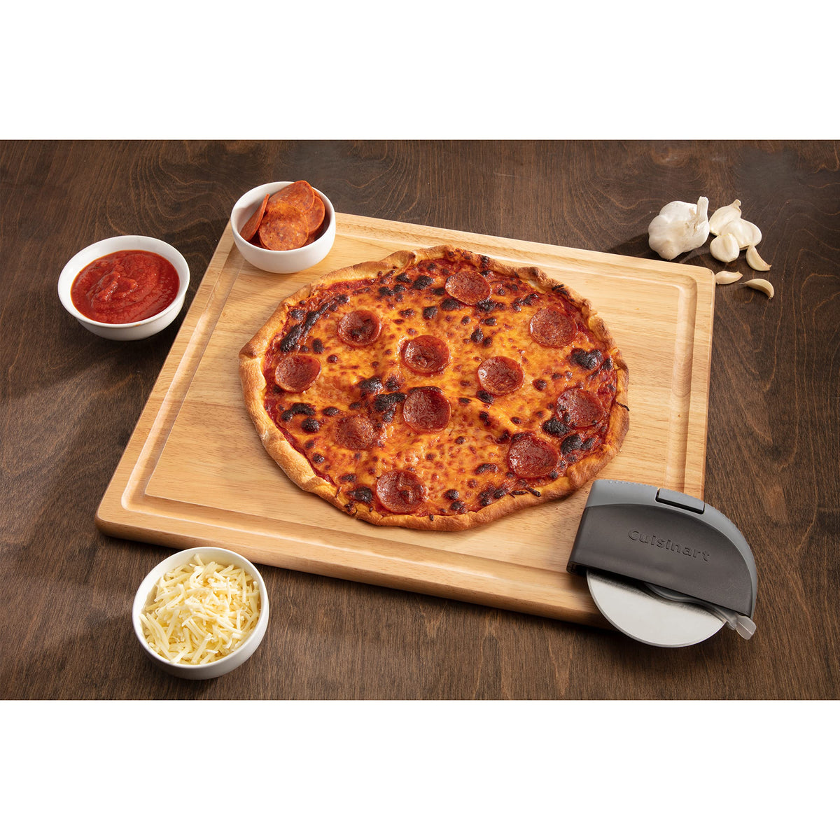 Pizza Wheel Cutter by Cuisinart – Steel, Pizza Wheel Cutter, Model CPS-006