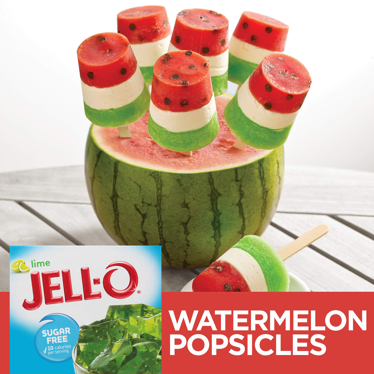 Lime Sugar-Free Gelatin Mix (0.3 oz Box) by Jell-O – 0.3 Ounce (Pack of 1)