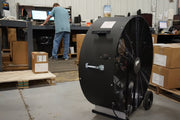 Industrial Belt Drive Portable Blower by TPI – 42, Plastic, Gray/Black/Silver, Model PB42BHL