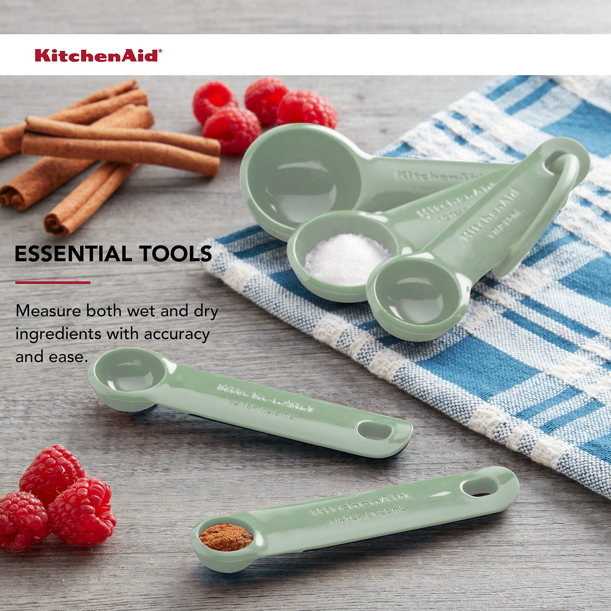 KitchenAid Pstachio / Spoons / 5-Piece Spoons