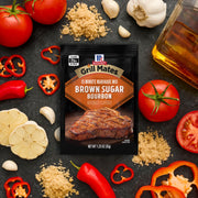 McCormick Brown Sugar Bourbon Marinade Mix by Grill Mates – 1.25 Ounce (Pack of 1), brown, Model 461112962102