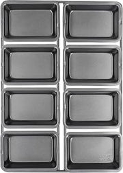 Chicago Metallic Kitchen Craft Professional Non-Stick Mini Loaf Tin, one size, black