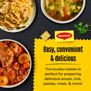 Chicken Flavor Bouillon Tablets by Maggi – 1 Count (Pack of 24), Pack of 24