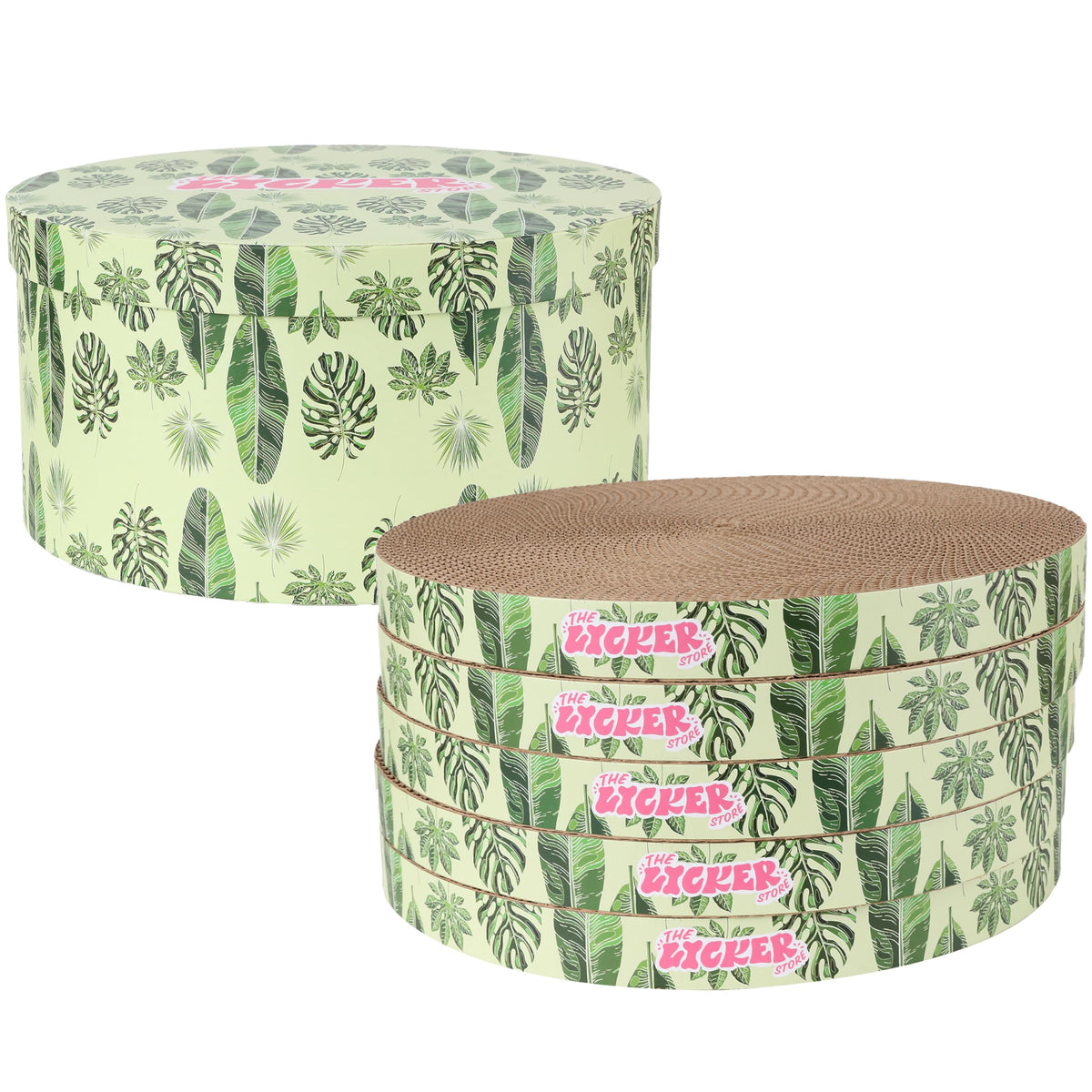 THE LICKER STORE Mint/Green / 12" / Modern;Mid-Century;Classic;Transitional;Traditional;Cottage;Casual Scratching Pads