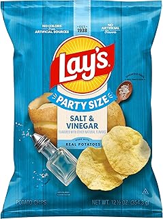 Lay's Potato Chips Salt & Vinegar, 12.5 Oz