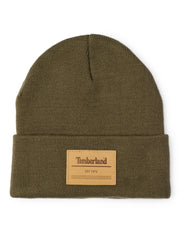 Men's Short Watch Cap by Timberland – Acrylic, Leaf Green, Model T100169