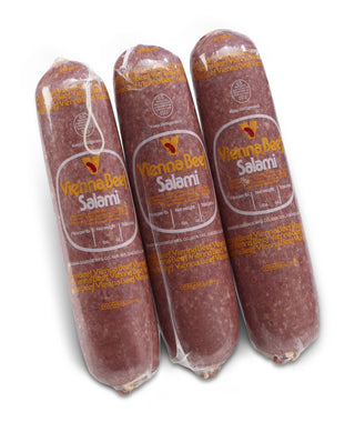 Vienna® Beef Soft Salami 2 Lbs. each (3 Pack) by Vienna Beef – 2 Pound (Pack of 3)