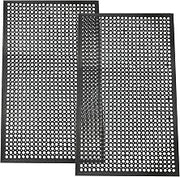 RMAT352PK 2Pk 3Ftx5Ft Rubber Mat, black