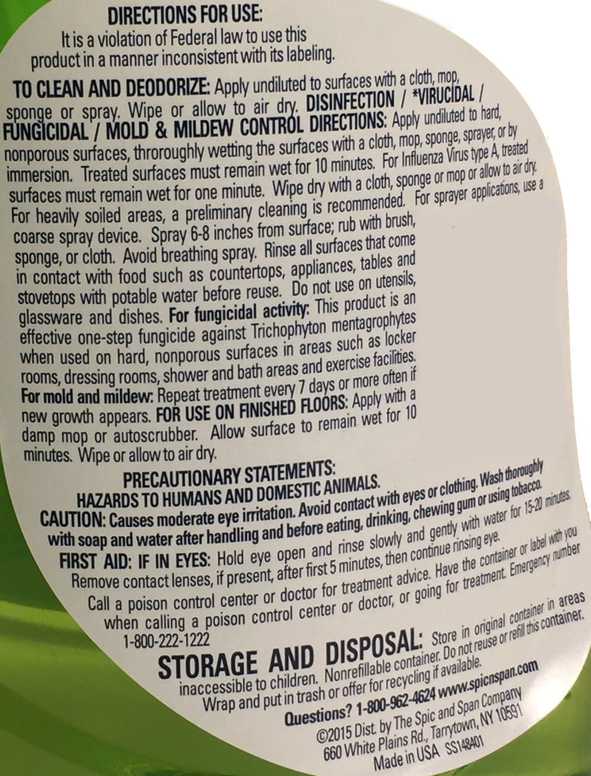 Antibacterial Cleaner Refills 2 PACK - 28 fl oz by Spic And Span – 28 Fl Oz (Pack of 2), Model SUVELAM