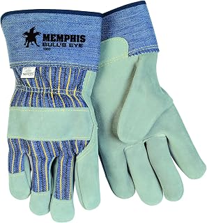 MCR Safety Men's 1900 Bull's Eye Work Gloves