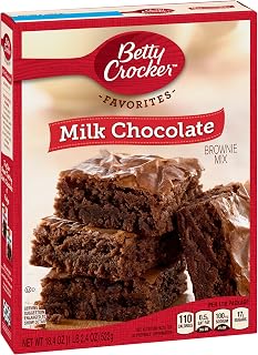 Betty Crocker Favorites Milk Chocolate Brownie Mix, 18.4 Ounce
