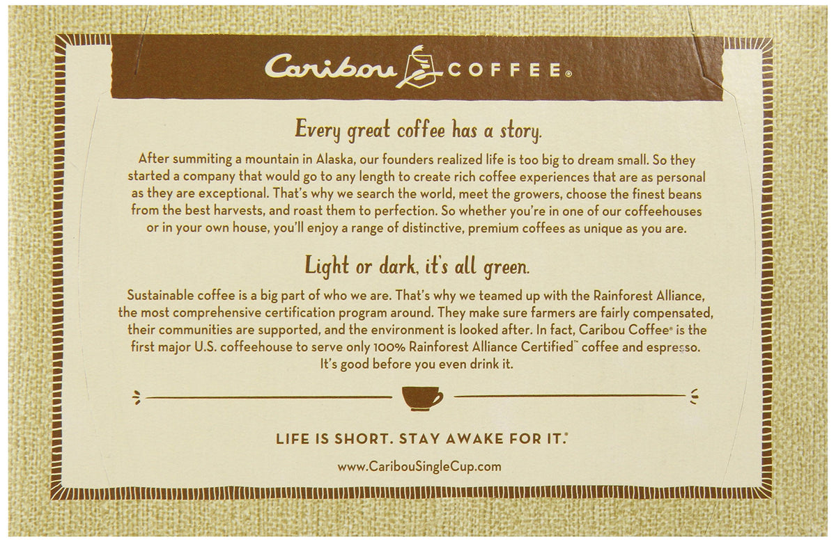 Caribou Coffee 2 Count (Pack of 12) / tan / 1 Single-Serve Capsules & Pods