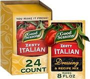 Good Seasons Dressing & Recipe Seasoning, 24 ct, Zesty Italian, 0.6 oz