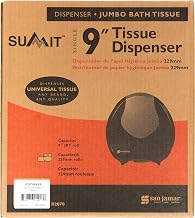 San Jamar R2070BKSS Summit Bath Tissue Dispenser