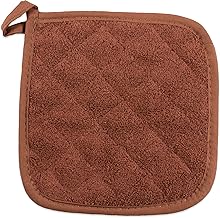 Hot Pads, San Jamar, Professional Grade, Terry Pot Holders, 500°F, 8" x 8" | Cotton terry is temperature safe to 500°F for 30 seconds and machine washable for repeated hot-pan handling