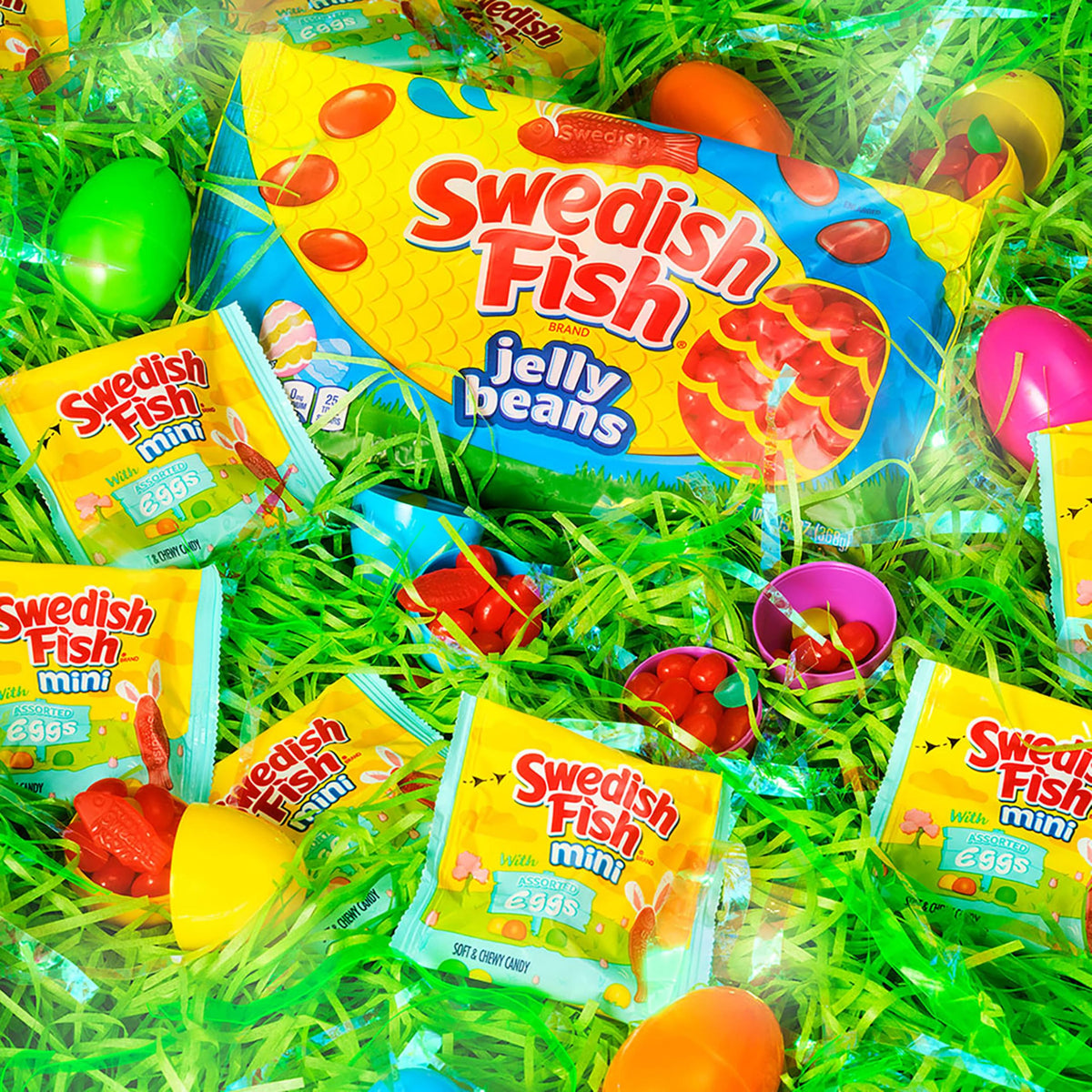 Jelly Beans Easter Candy, 10 Ounce by Swedish Fish – 10 Ounce (Pack of 1)