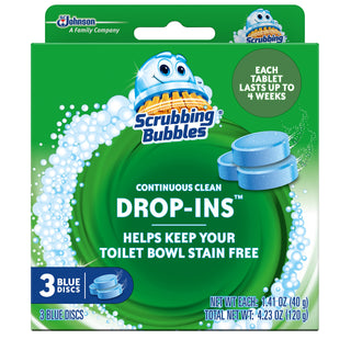 Continuous Clean Drop-Ins by Scrubbing Bubbles – 1.41 Ounce (Pack of 3), Pack of 3