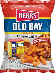HERR'S Old Bay Seasoned Cheese Curls - 8.5 OZ