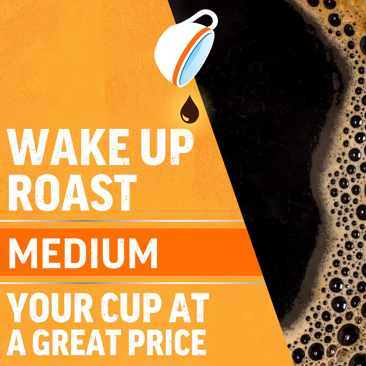 Medium Roast Wake Up Roast Ground Coffee by MAXWELL HOUSE – 30.65 Ounce (Pack of 1), brown, Model 10043000051334