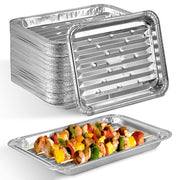 Stock Your Home 25 Pack / Silver / 1 Drip Pans