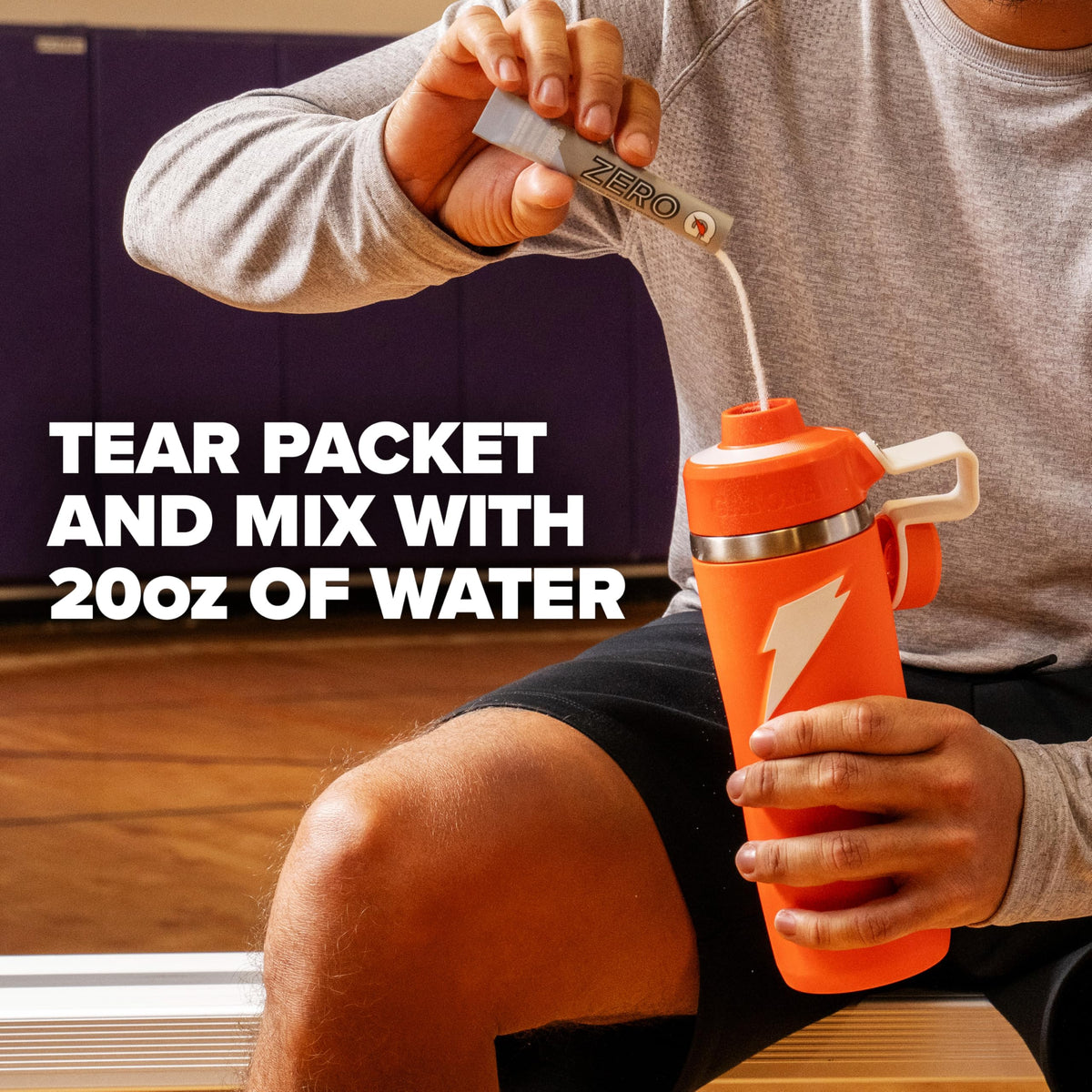 Zero Sugar Powder Sticks by Gatorade – 0.12 Oz X 8, Pack of 8
