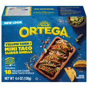 Ortega Mini Slider / 18 Count / Mini Taco Corn