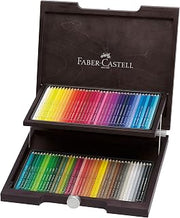 Faber-Castell Art & Graphic Albrecht Dürer Watercolour Pencil, Multicoloured, Wooden Case of 72, for Art, Craft, Drawing, Sketching, Home, School, University, Colouring
