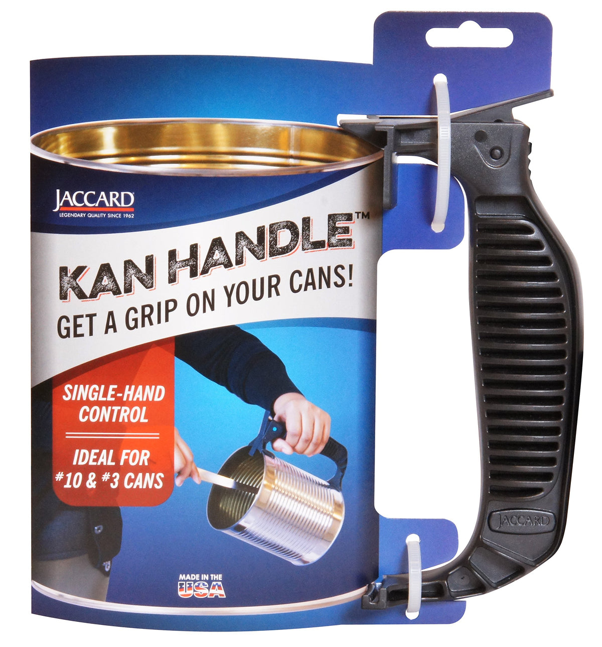 The Kan Handle by Jaccard – #10 and #3, Plastic, Black, Model 201601