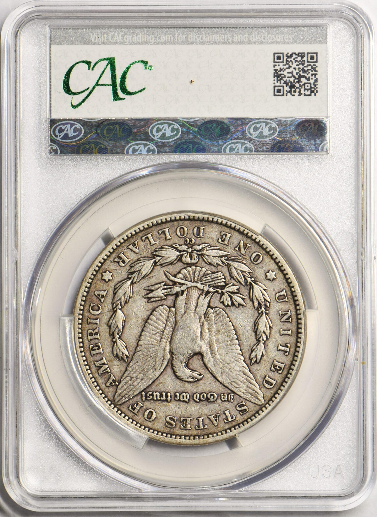 1883-CC Morgan Dollar CAC VF-25; Choice Original by Generic – Silver
