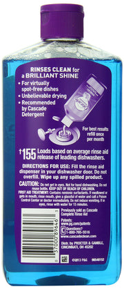 Cascade 16 Fl Oz (Pack of 6) / Regular / 6 Dishwasher Detergent