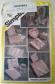 Simplicity Pattern 5296 Marjorie Puckett Desk and Dresser Accessories