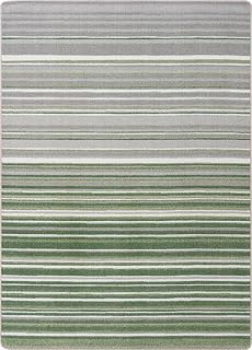 Joy Carpets Kid Essentials Fine Line Meadow 7'8" x 10'9" Area Rug