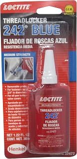 Loctite 492140 Thread Locker, Blue 242, 36 ml Bottle, Each