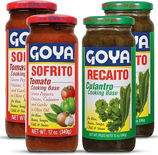 Goya Sofrito Tomato Cooking Base & Recaito Culantro Cooking Base Duo 2 of