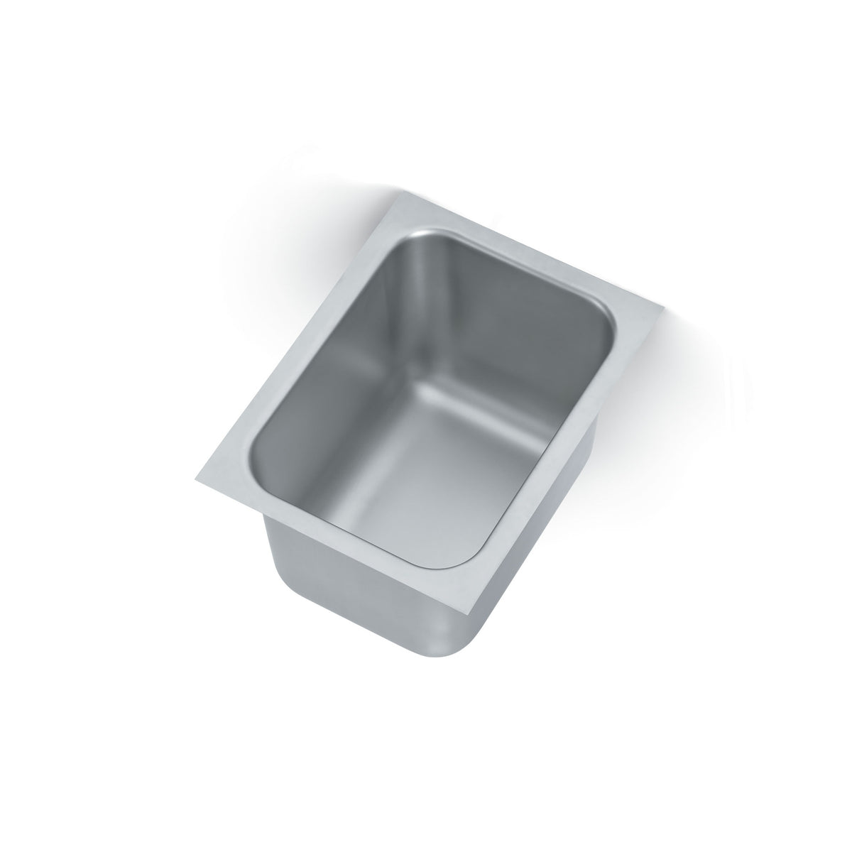 Vollrath Stainless Steel Undermount Sink, 16" Wide, Silver - photo 2