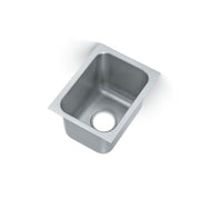 Vollrath 10101-1P Stainless Steel Undermount Sink, 16" x 12", Silver - Default Title