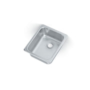 Vollrath 101-1-1 Stainless Steel Drop-In Sink, 17" x 13", Silver - photo 2