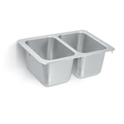 Vollrath 102-1-1 Stainless Steel Drop-In Sink, 17" x 25", Silver - photo 2