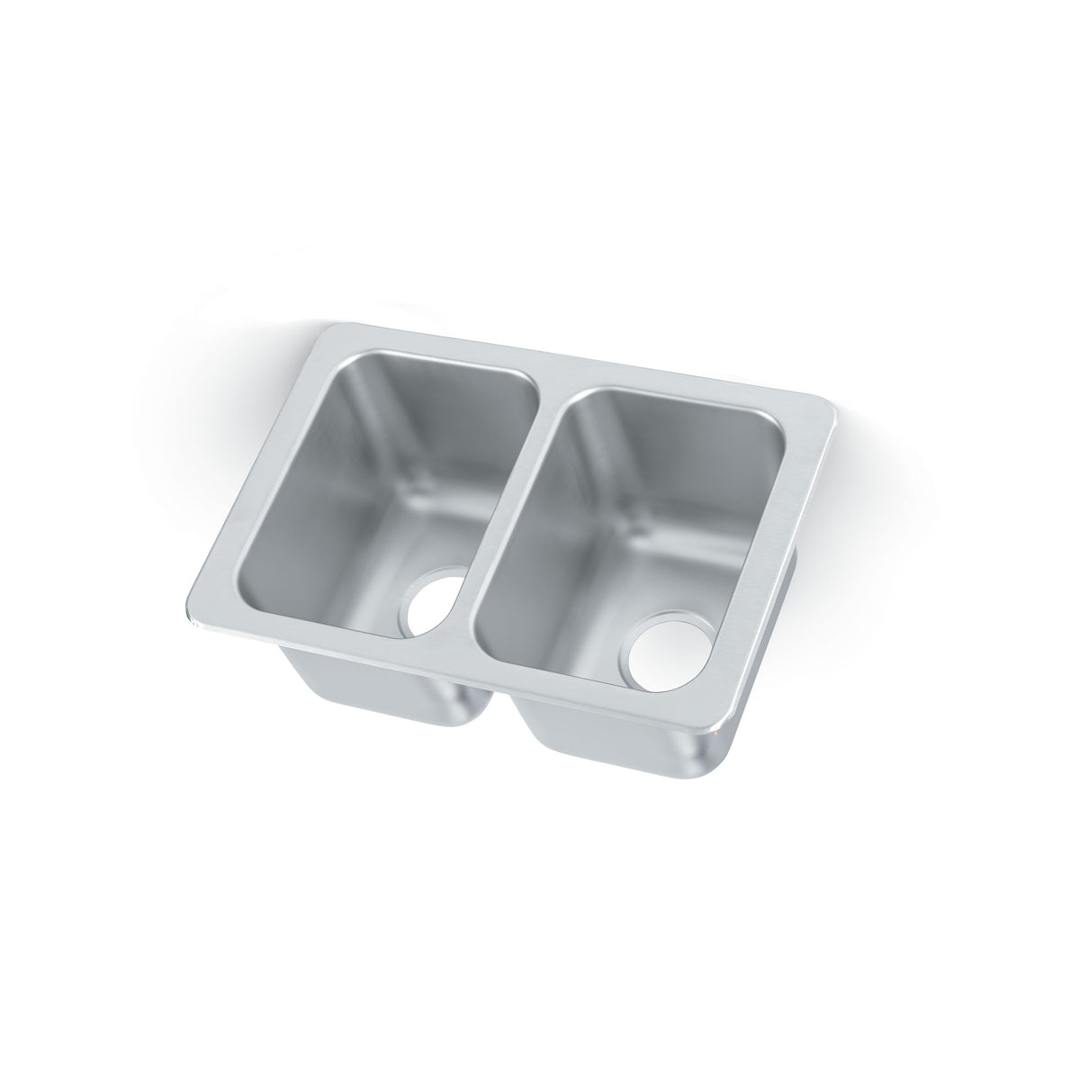 Vollrath 102-1-1 Stainless Steel Drop-In Sink, 17" x 25", Silver - Default Title