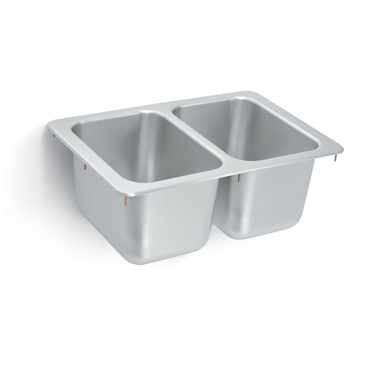 Vollrath Stainless Steel Drop-In Sink, 17" Wide, Silver - photo 4