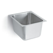 Vollrath Stainless Steel Undermount Sink, 16" Wide, Silver - photo 2