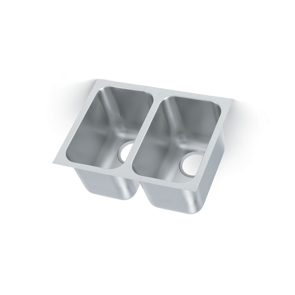 Vollrath Stainless Steel Undermount Sink, 16" Wide, Silver - 27"