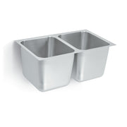 Vollrath Stainless Steel Undermount Sink, 16" Wide, Silver - photo 5